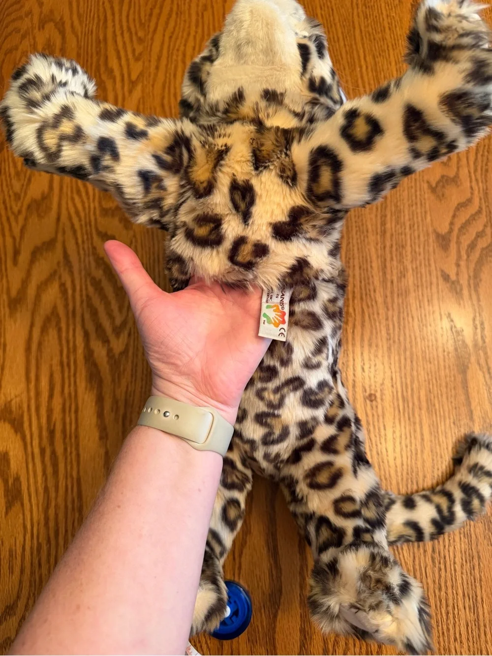 Folkmanis Leopard Cub Hand Puppet Plush #2854